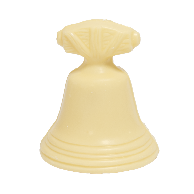 CLOCHE 40G A CACHER CHOC BLANC  FLOWP