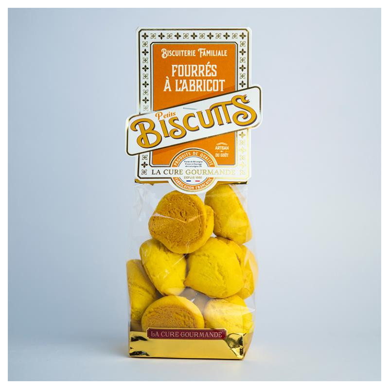 SACHET 180G BISCUITS FOURRES ABRICOT