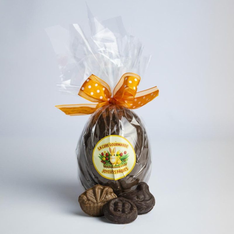 OEUF GARNI 90G  CHOC LAIT