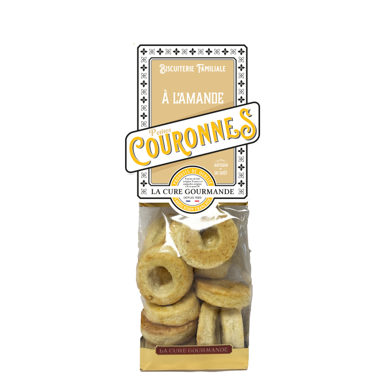SACHET125G PETITES COURONNES AMANDE