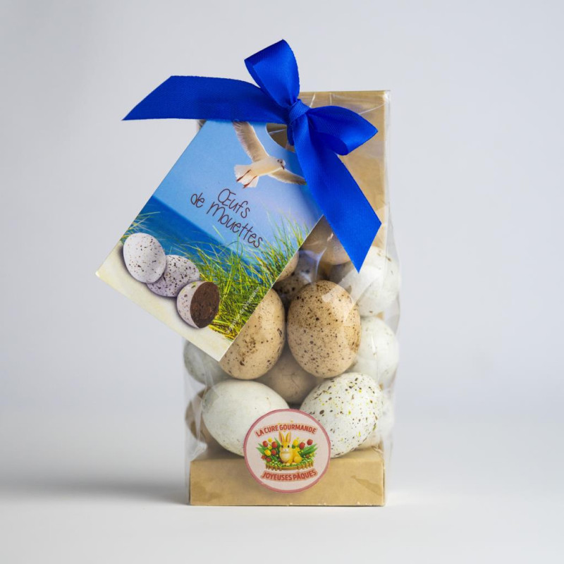 SACHET 180G OEUF MOUETTE ASSORTIS