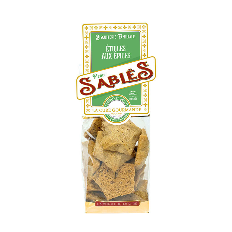 SACHET 150G SABLES EPICES DE NOEL