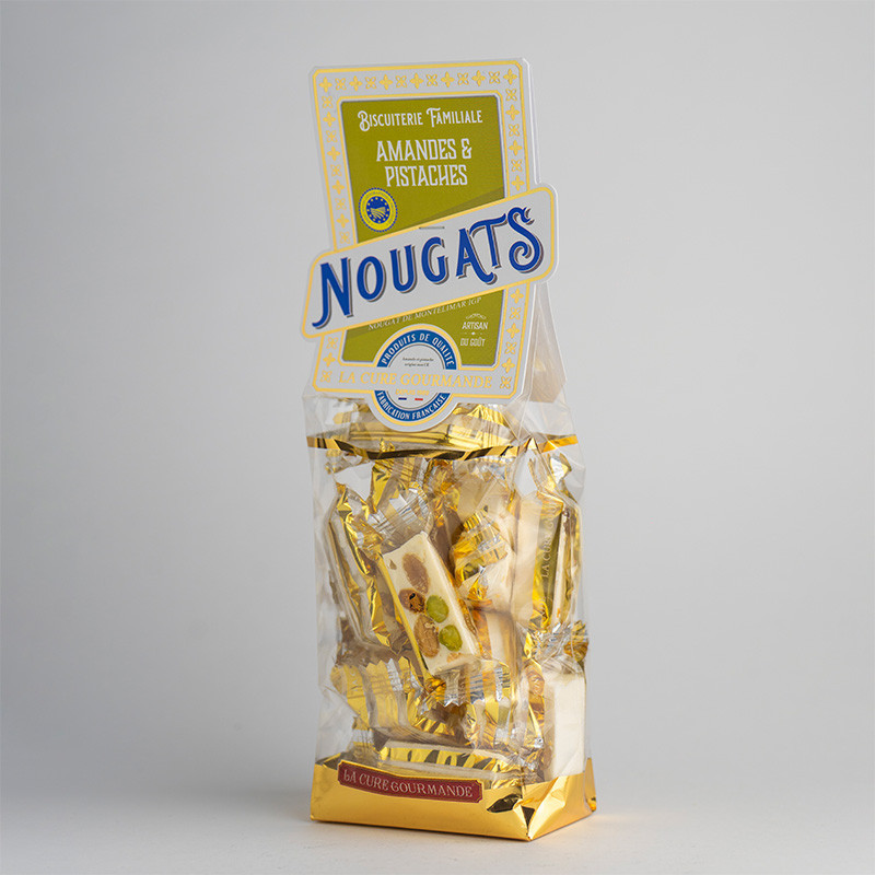 SACHET 160G  NOUGAT PISTACHE