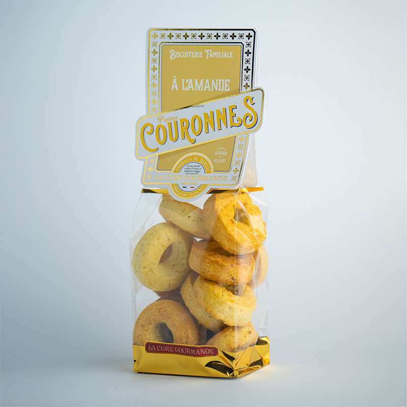 SACHET125G PETITES COURONNES AMANDE