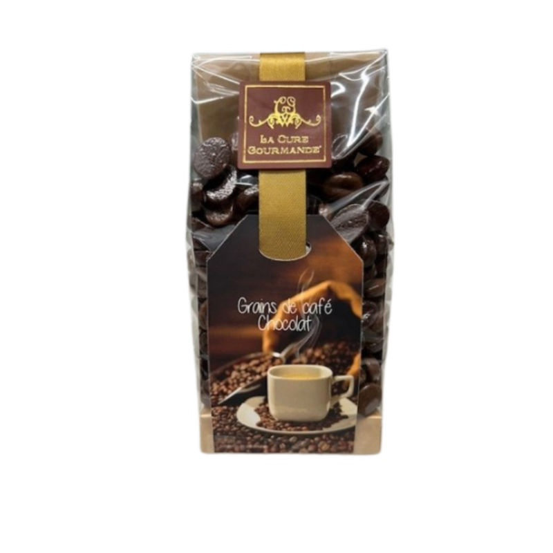 SACHET 200G GRAINS DE CAFE 2 CHOCOLATS