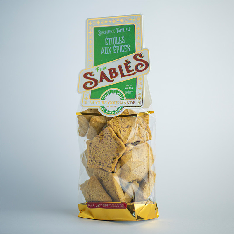 SACHET 150G SABLES EPICES DE NOEL