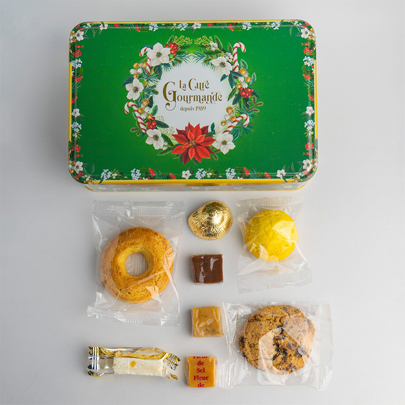 BOITE A SUCRE DE NOEL 340G