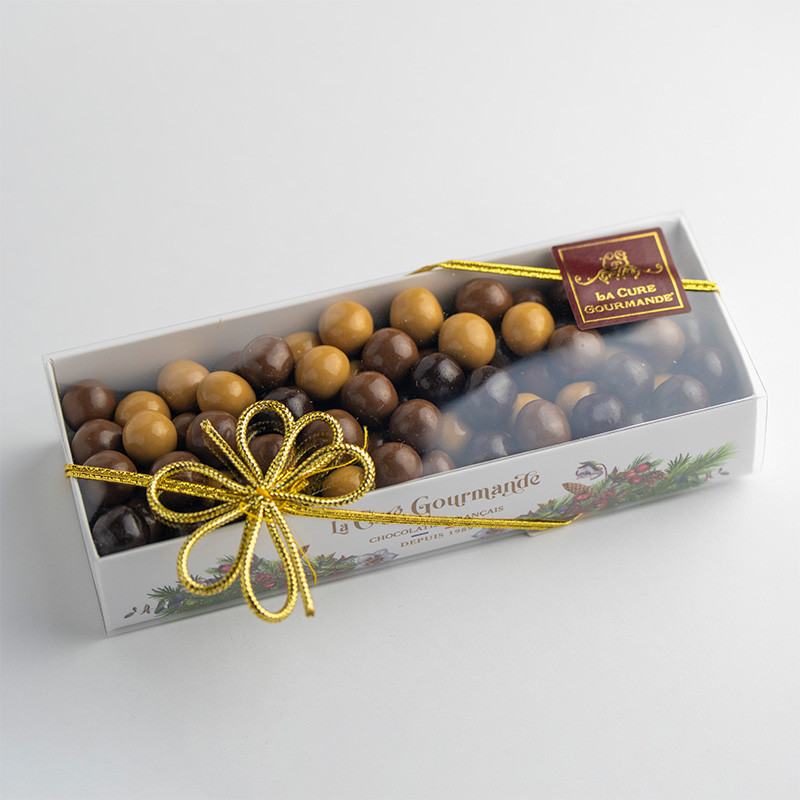 ECRIN 130G 3 BILLES CHOCOLAT NOEL