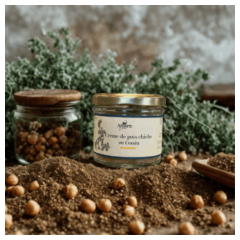 CREME DE POIS CHICHE AU CUMIN 80G