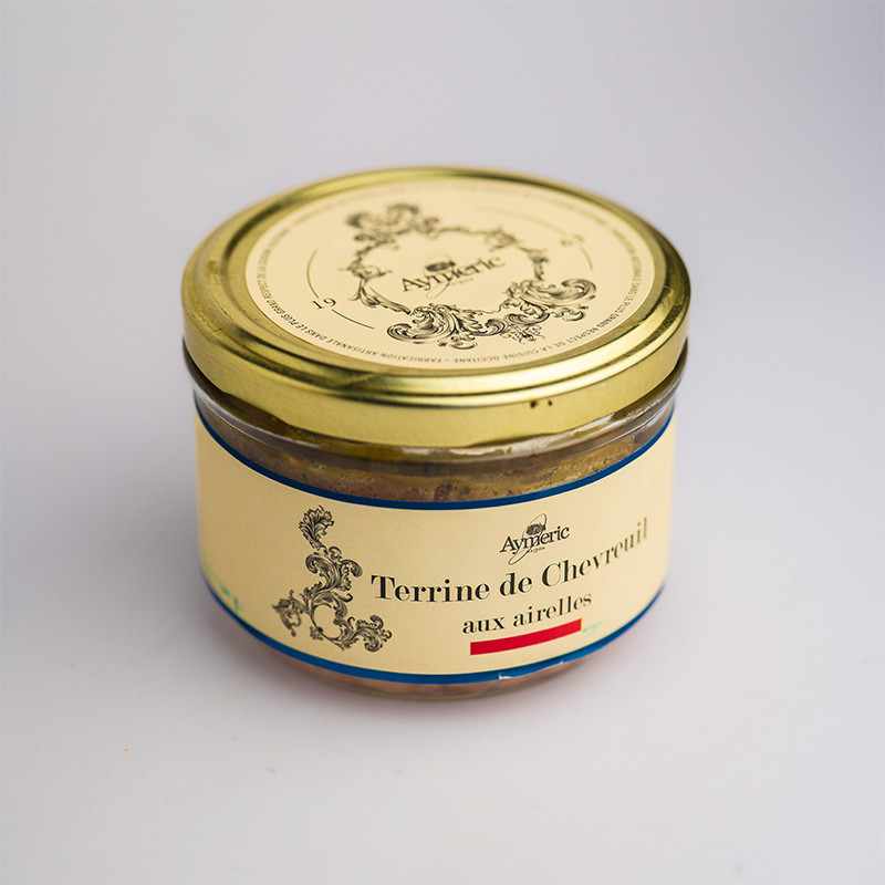 TERRINE CHEVREUIL AUX AIRELLES