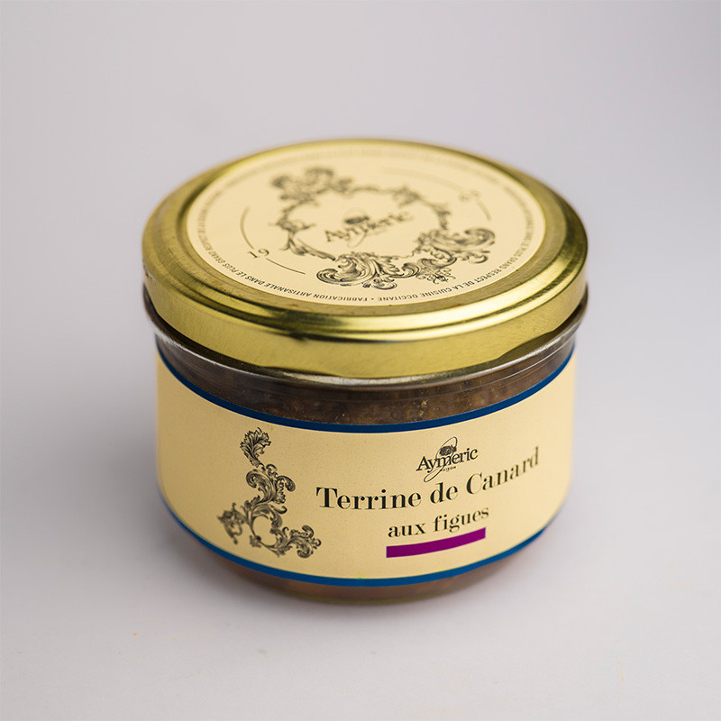 TERRINE DE CANARD AUX FIGUES