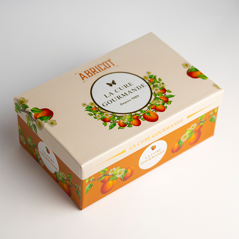 BOITE BISCUITS FOURRES ABRICOT 300G