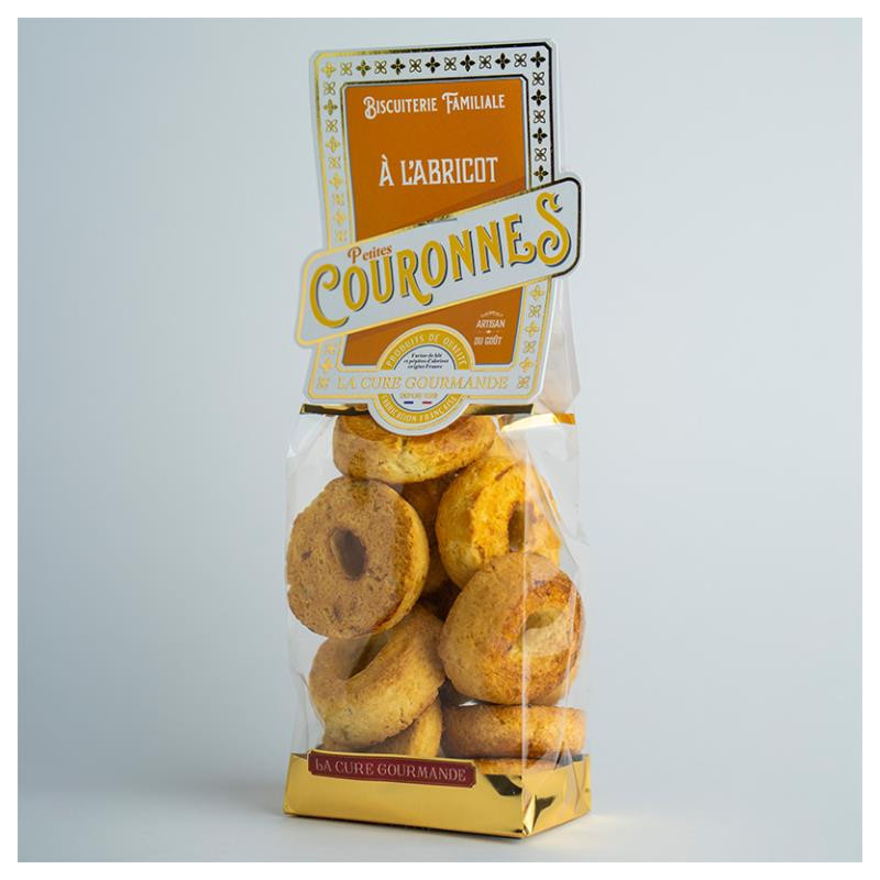 SACHET 125G PETITES COURONNES ABRICOT