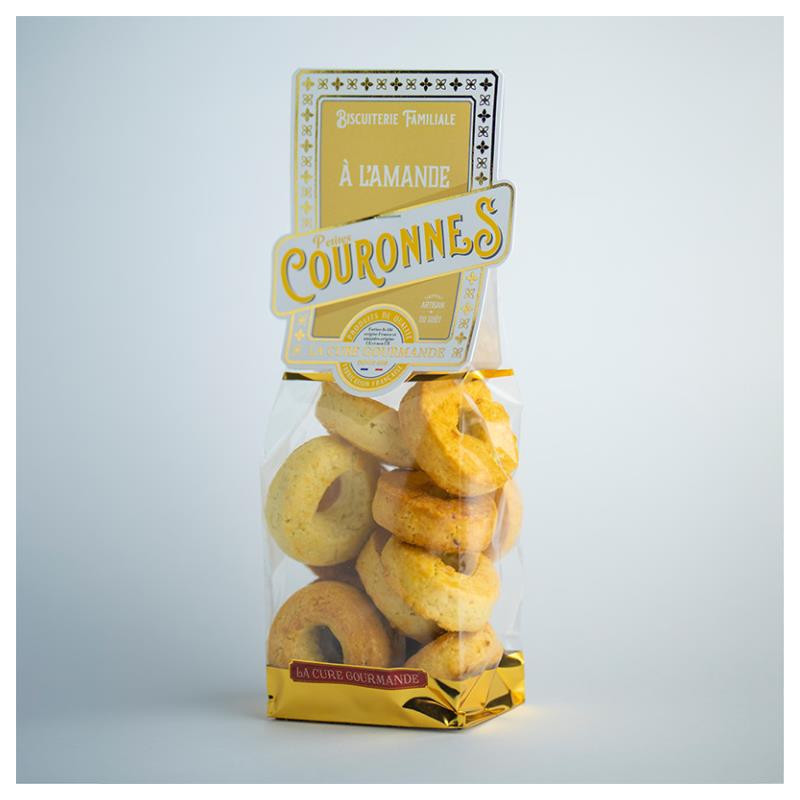 SACHET125G PETITES COURONNES AMANDE