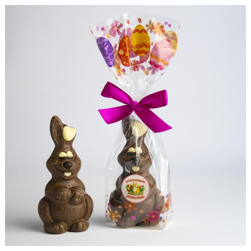 SACHET 70G LAPIN RIEUR CHOC LAIT
