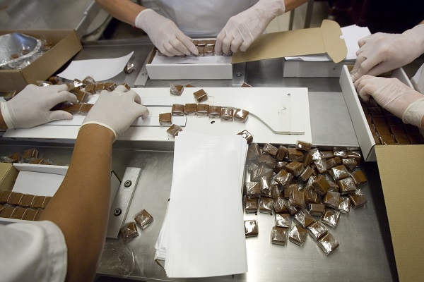 Emballage du caramel
