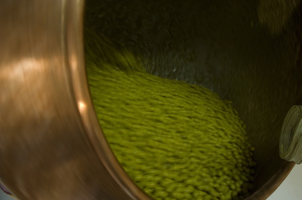 Coloration des olives